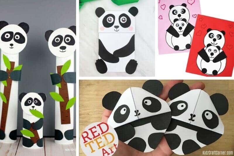 panda craft ideas