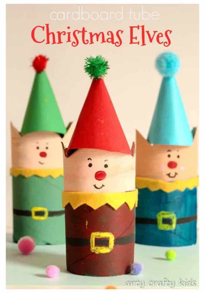 nopin="nopin" paper tube elf craft idea