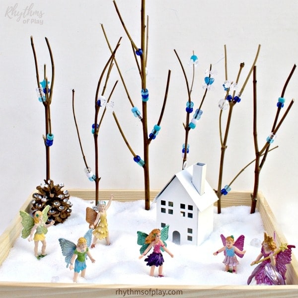nopin="nopin" play winter fairy garden for kids