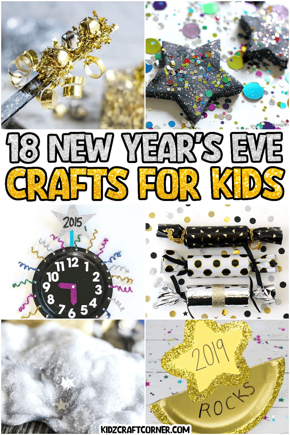 18 Fun New Year's Crafts for Kids
