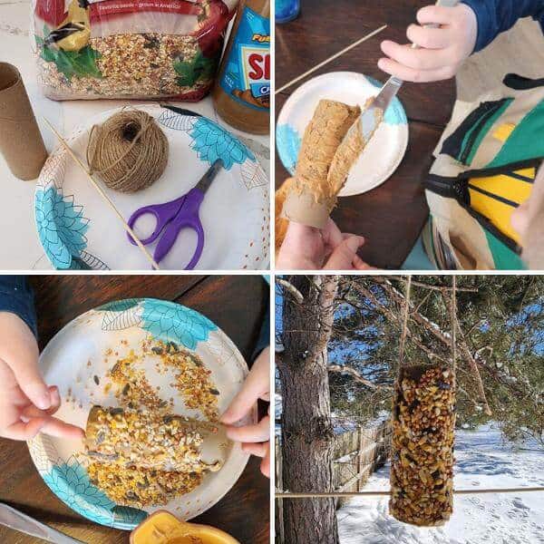10 Creative Crafts Using Toilet Paper Rolls - DIY Bird Feeder