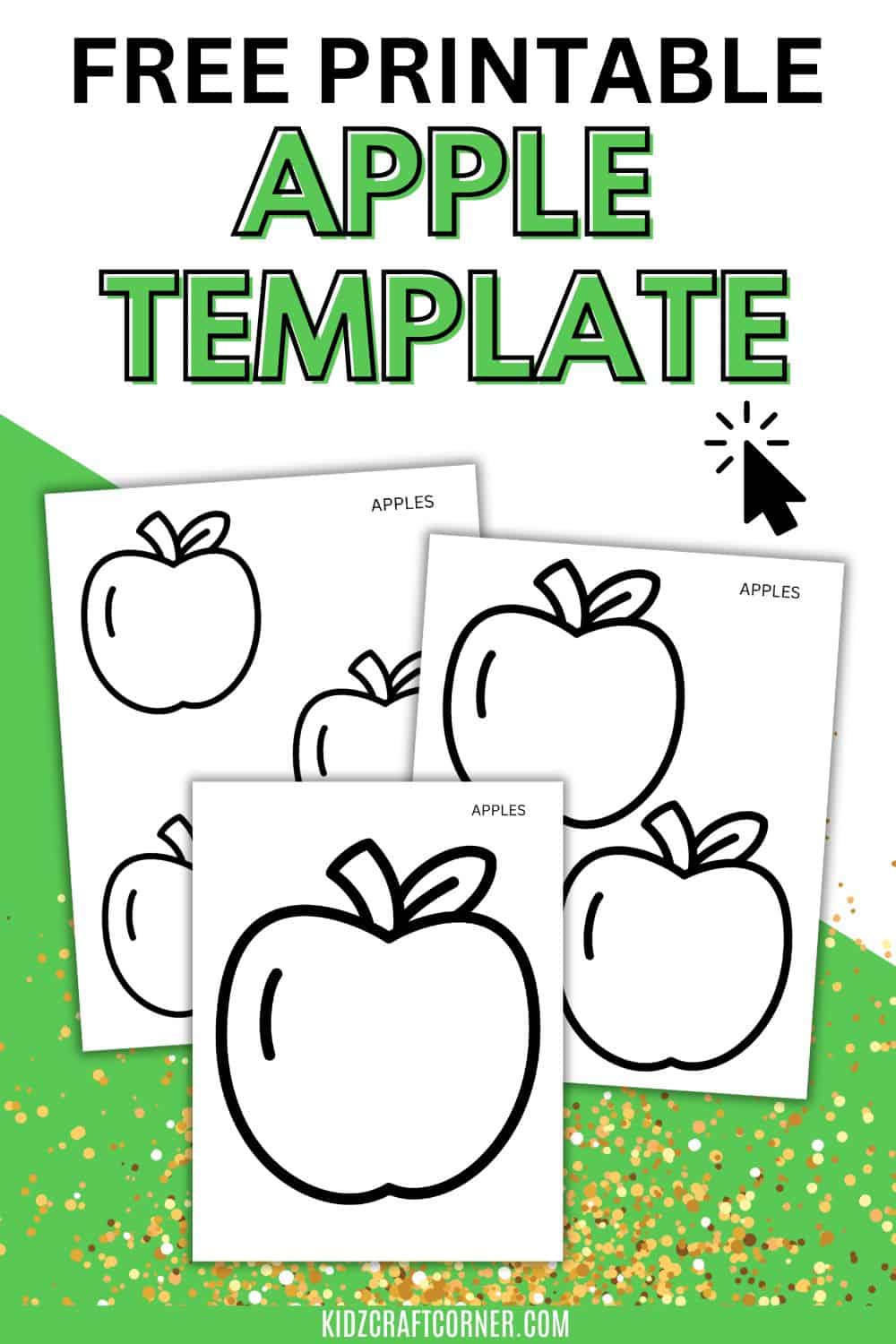 Free Large Apple Printable Templates Free Large Apple Printable Templates