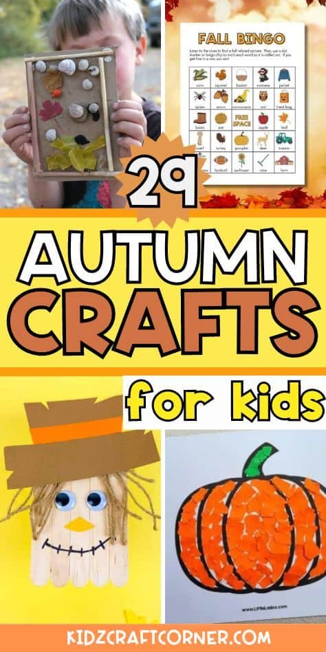 29 Fun Autumn Activities for Preschoolers - Kidz Craft Corner