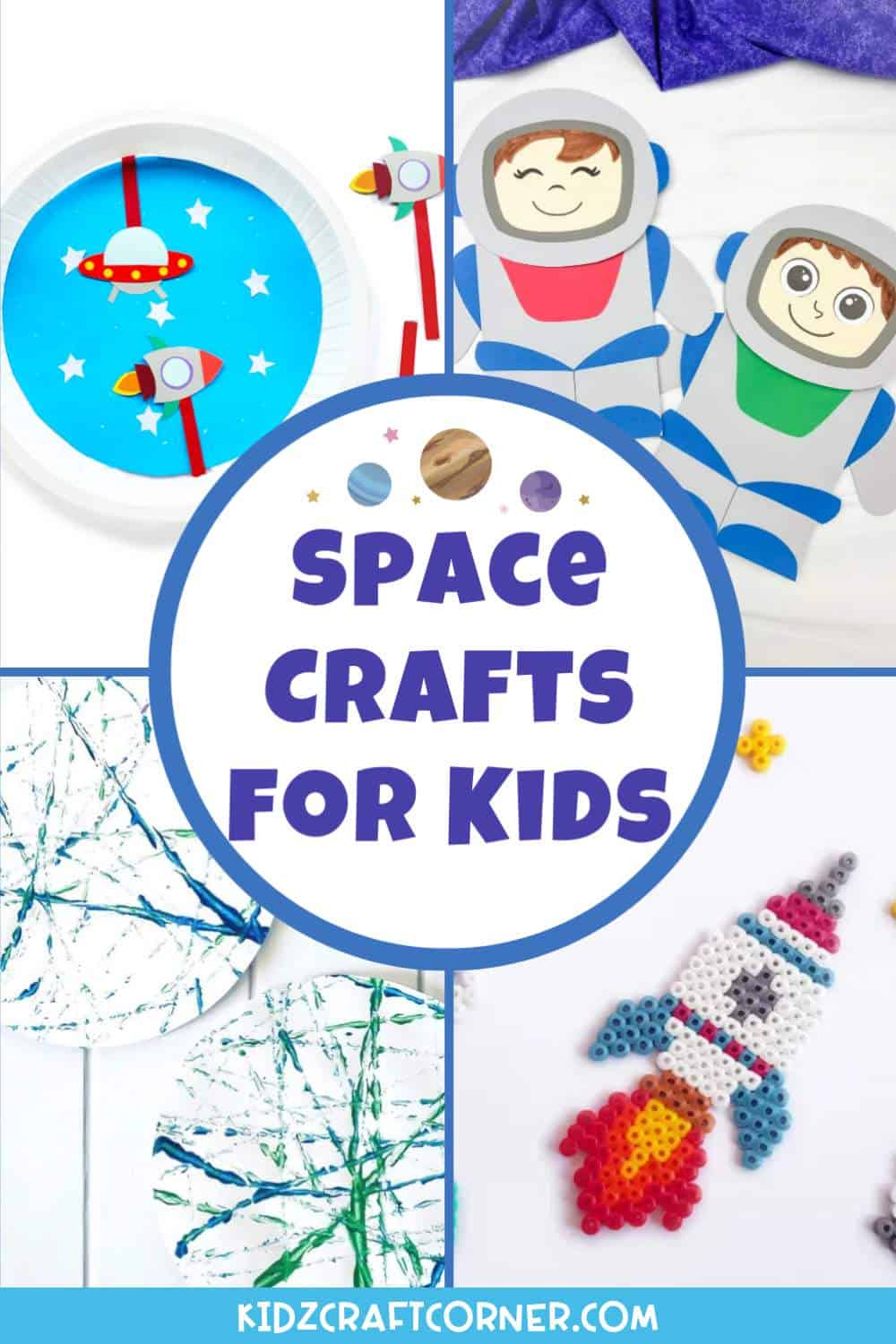 20 Easy Outer Space Crafts for Kids to Try