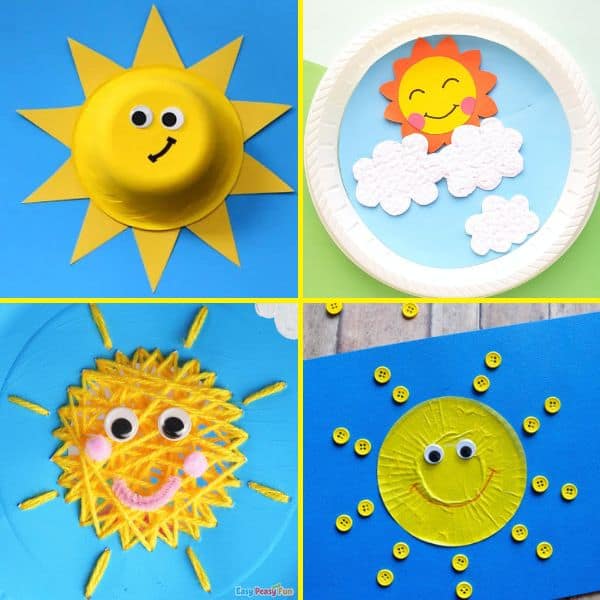 20 Fun Sun Crafts for Kids to Make This Summer